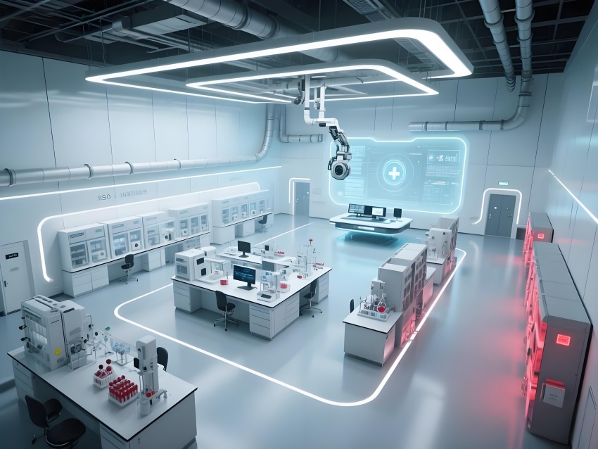 合肥1000平醫藥研發實驗室設計方案效果分享
